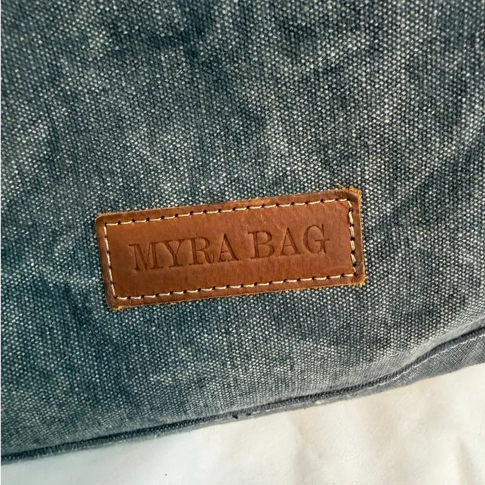 Myra‎ Bag Floral Canvas Tote Crossbody Bag Boho Handbag